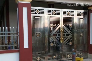 Cửa cổng Inox: Địa chỉ gia công chất lượng, thiết kế đẹp sang